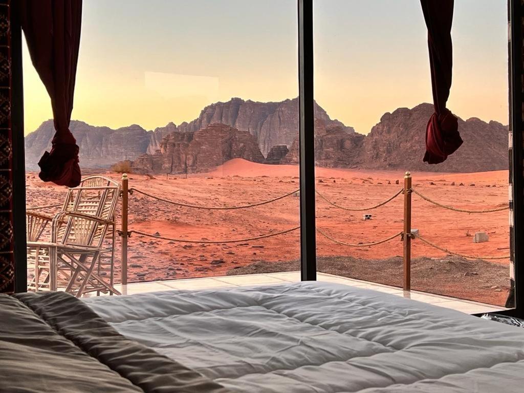 Wadi Rum Sky Tours & Camp מראה חיצוני תמונה