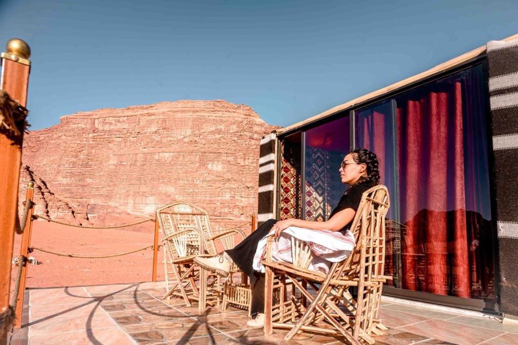 Wadi Rum Sky Tours & Camp מראה חיצוני תמונה