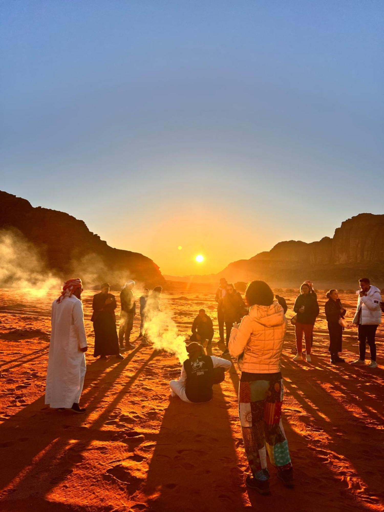 Wadi Rum Sky Tours & Camp מראה חיצוני תמונה